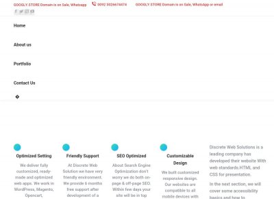 Discrete Web Solutions
